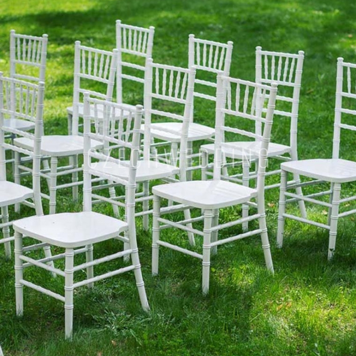 Svatební židle - bílá-1
