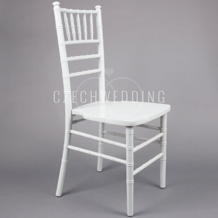 Svatební židle - bílá-2
